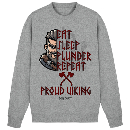 Eat, Sleep, Plunder, Repeat - Viking - Sweatshirt