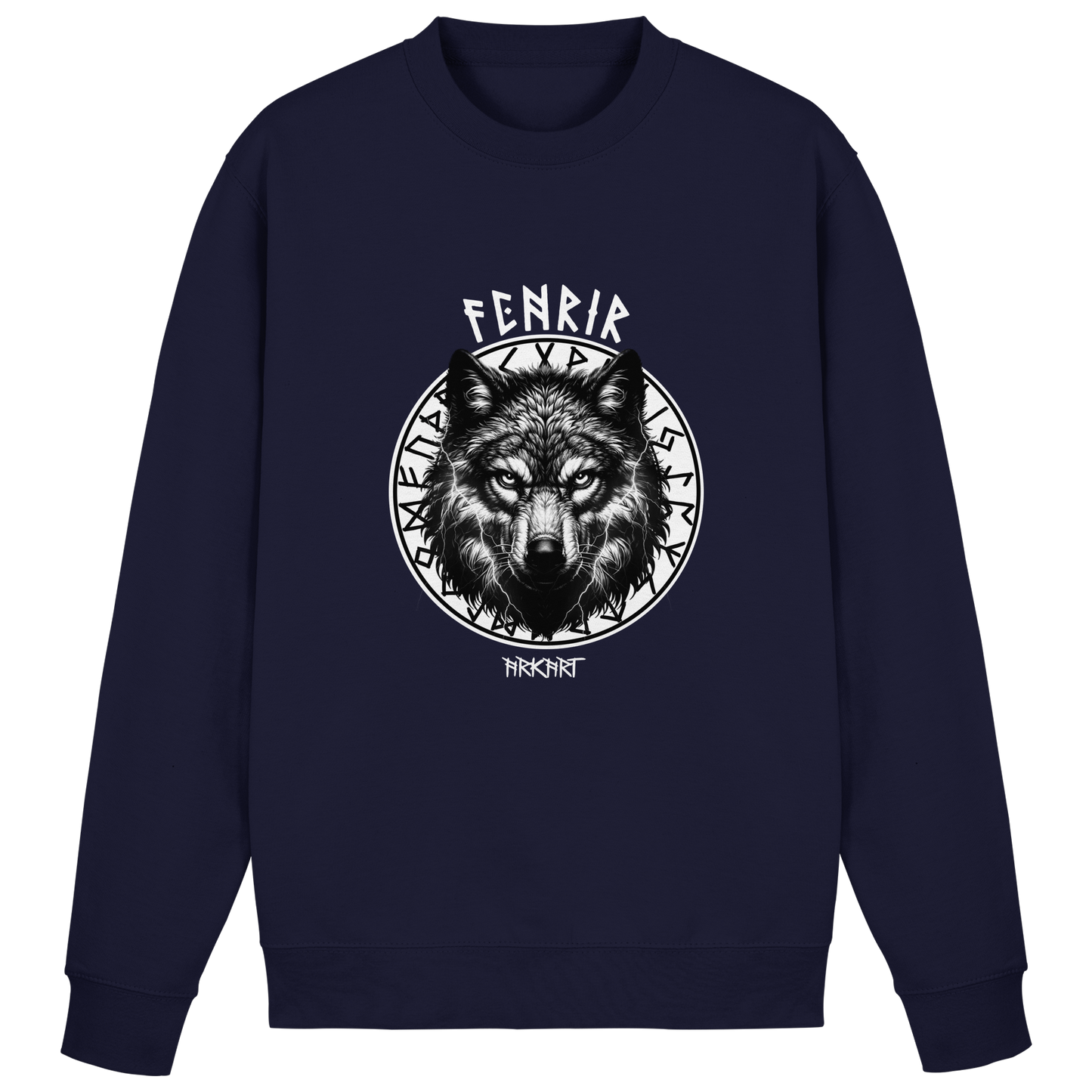 Fenrir Runenkreis - Sweatshirt
