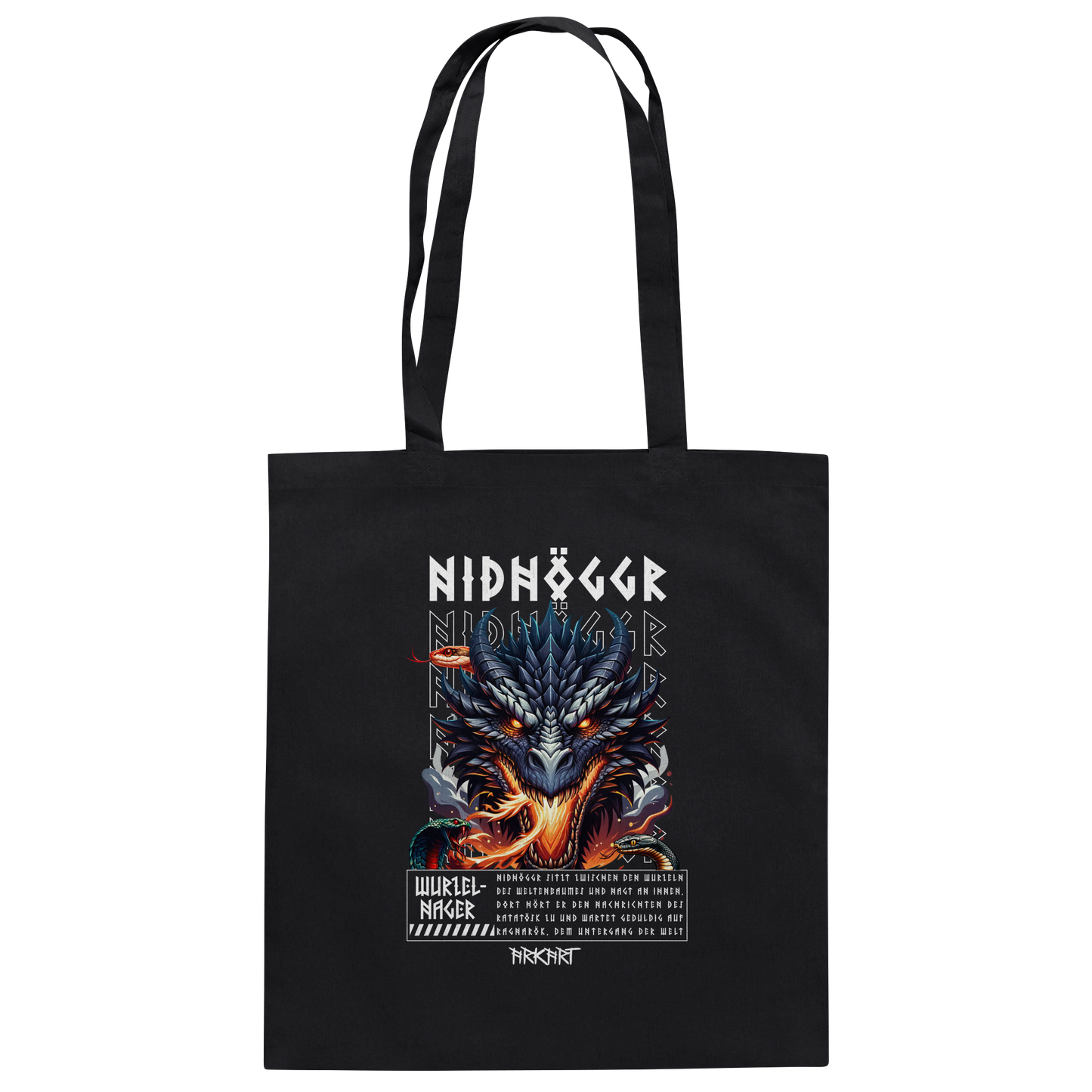 Nidhöggr - Baumwolltasche