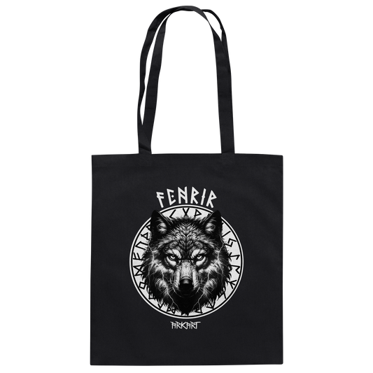 Fenrir Runenkreis - Baumwolltasche