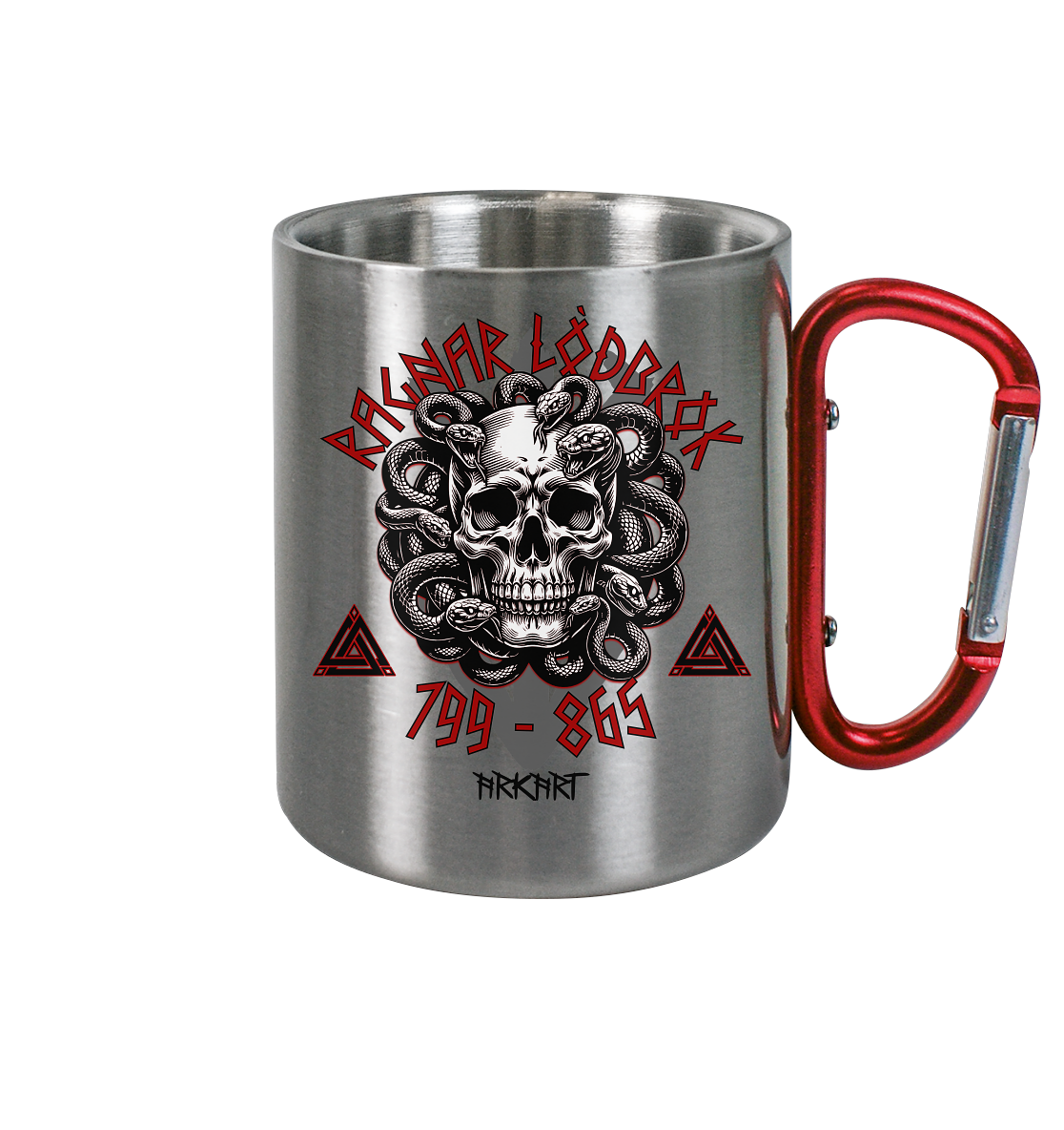 Ragnar in Northumbria - Edelstahl Tasse
