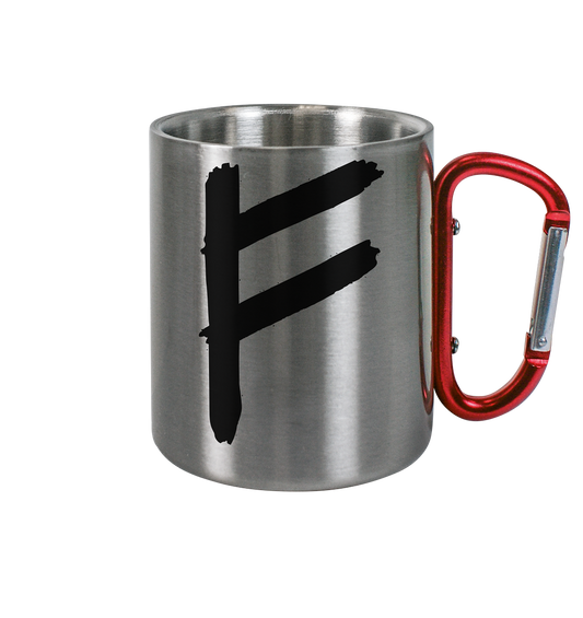Fehu - Tasse Edelstahl