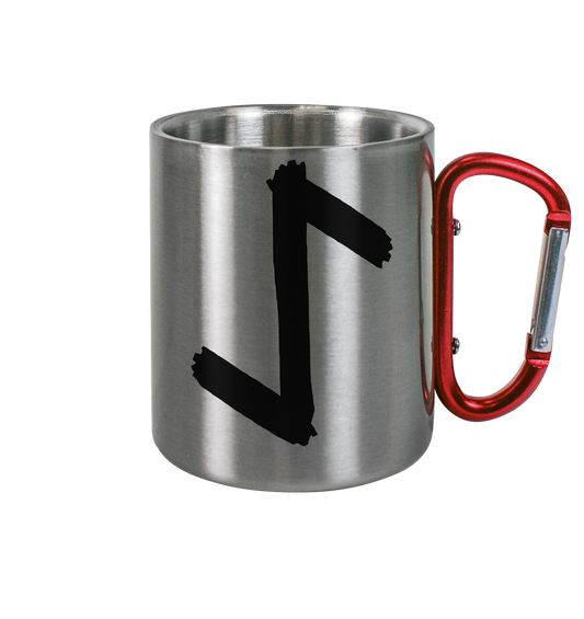 Eihwaz - Tasse Edelstahl
