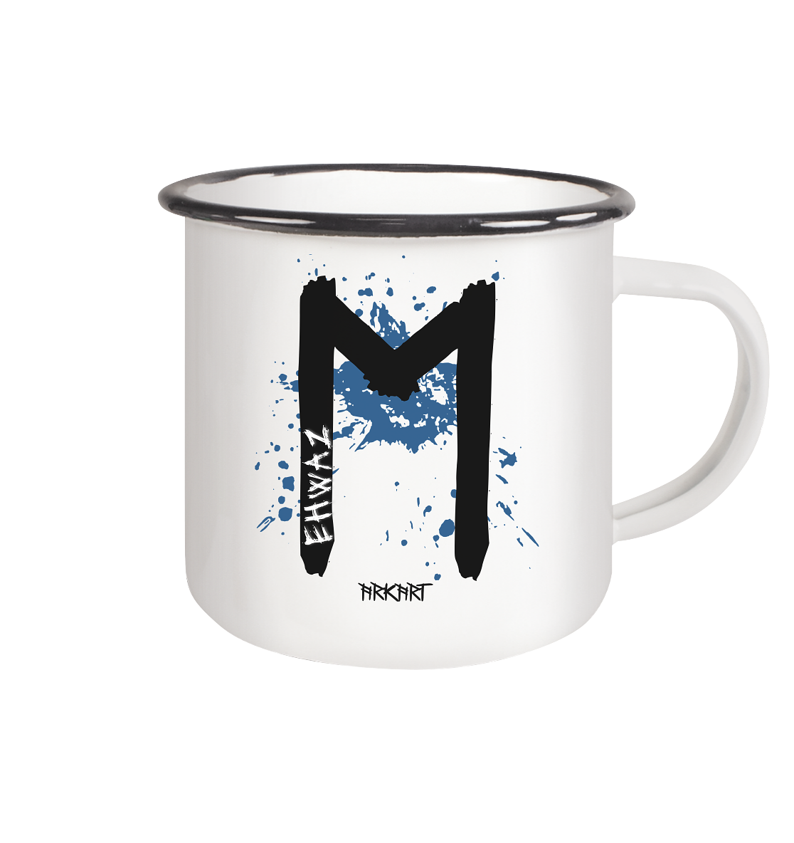 Ehwaz - Tasse Emaille