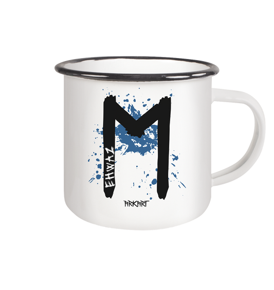 Ehwaz - Tasse Emaille