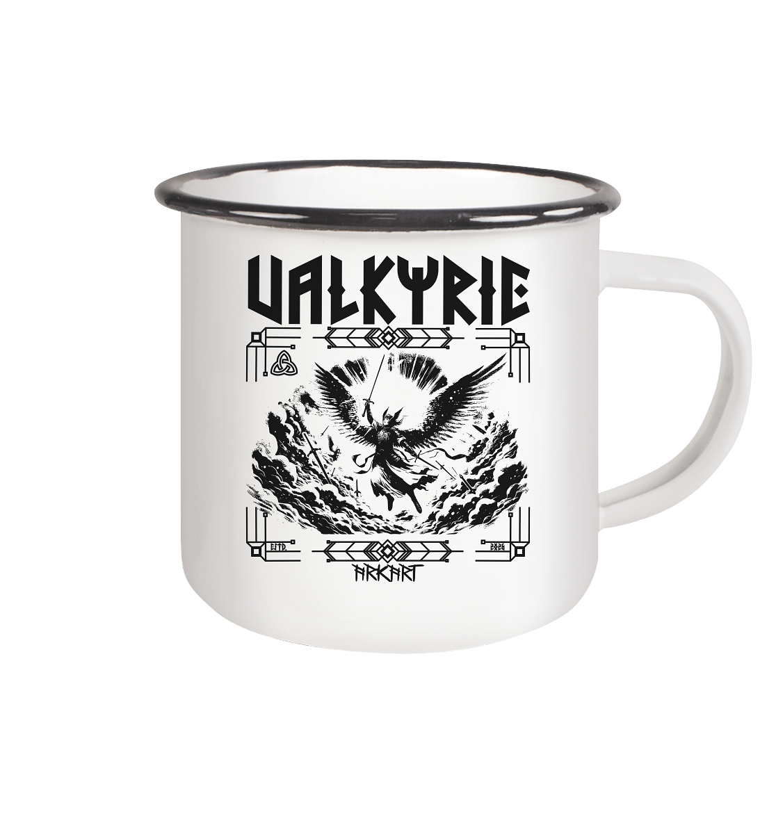 Valkyrie - Tasse Emaille