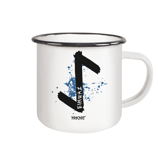 Eihwaz - Tasse Emaille