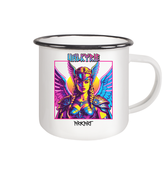 Valkyrie Neon - Tasse Emaille