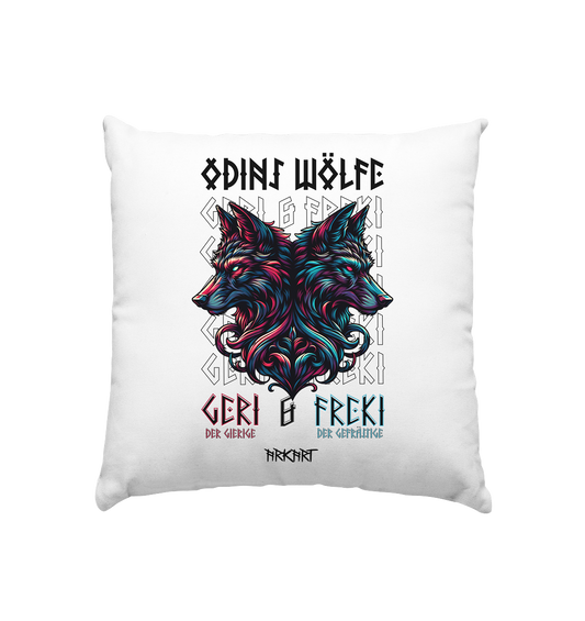 Geri & Freki - Kissen 40x40cm