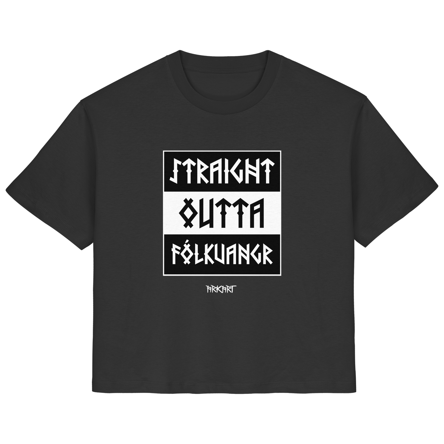 Straight outta Fólkvangr - Shirt Damen Regular Fit