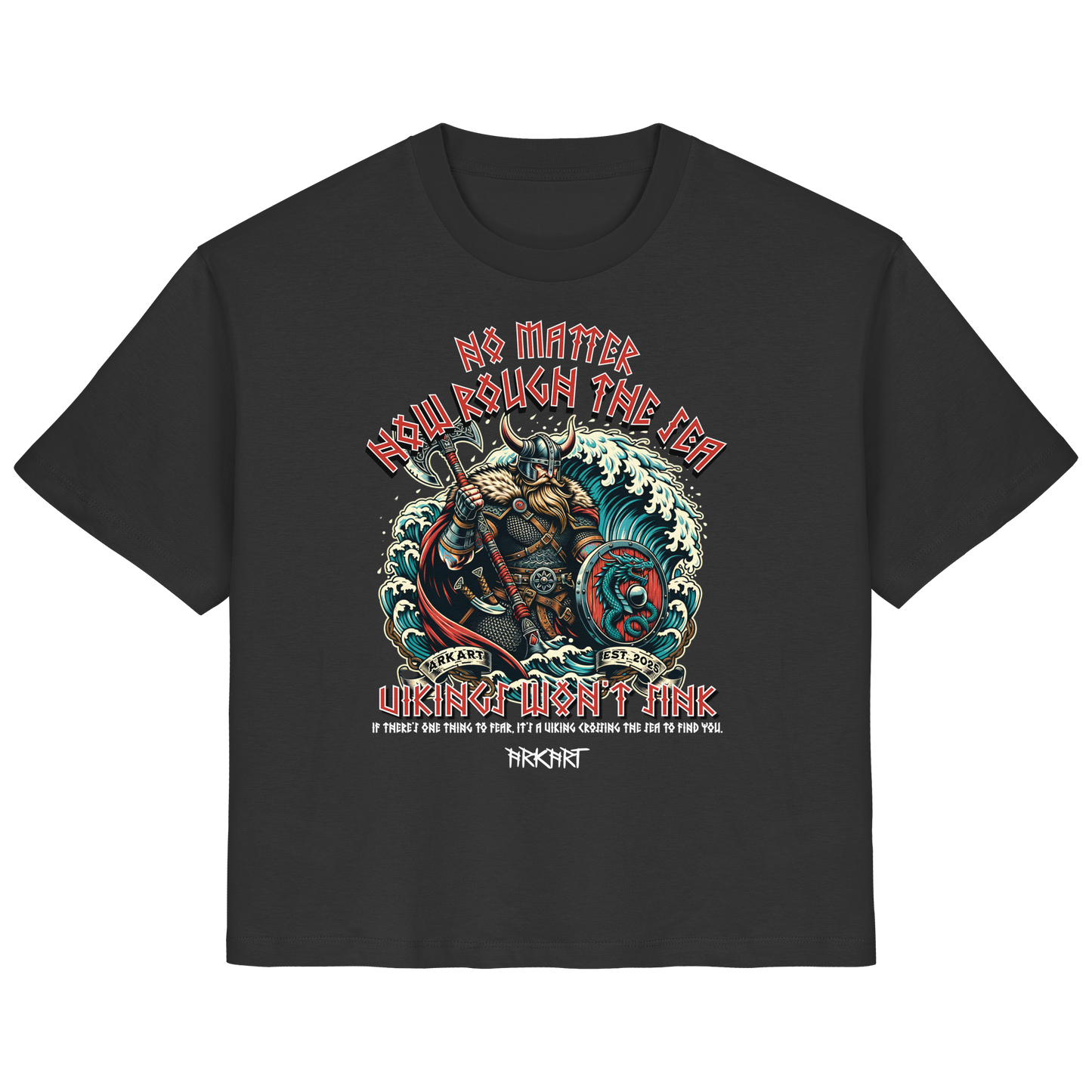 No matter how rough the sea - Shirt Damen Regular Fit