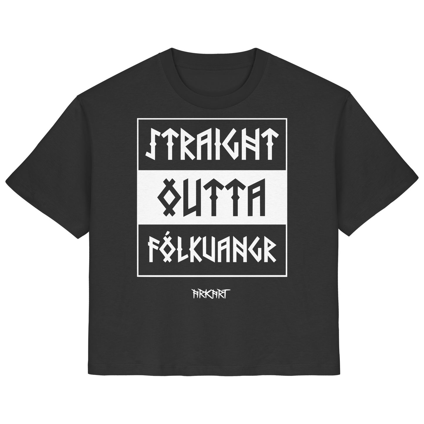 Straight outta Fólkvangr - Shirt Damen Regular Fit