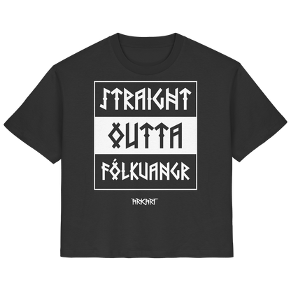 Straight outta Fólkvangr - Shirt Damen Regular Fit