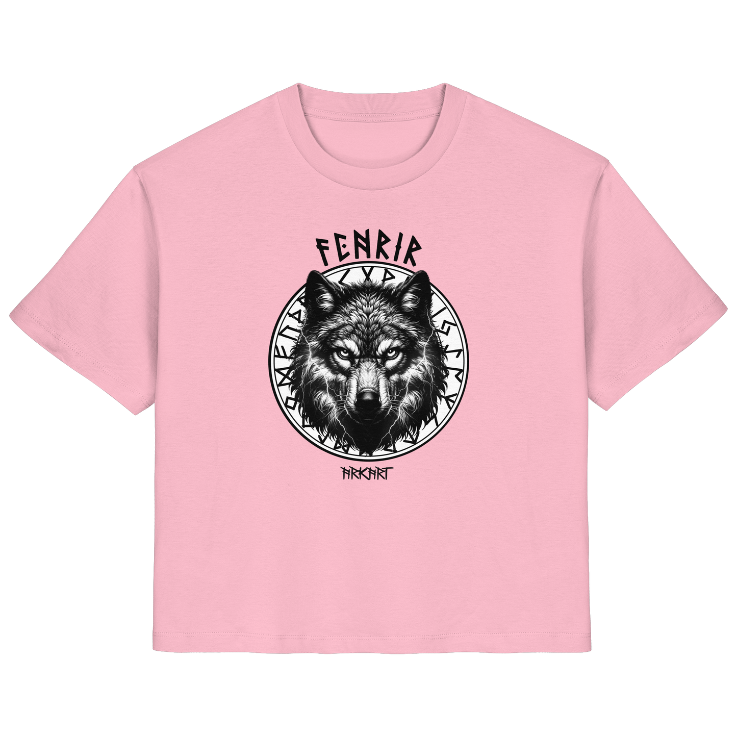 Fenrir Runenkreis - Shirt Damen Regular Fit
