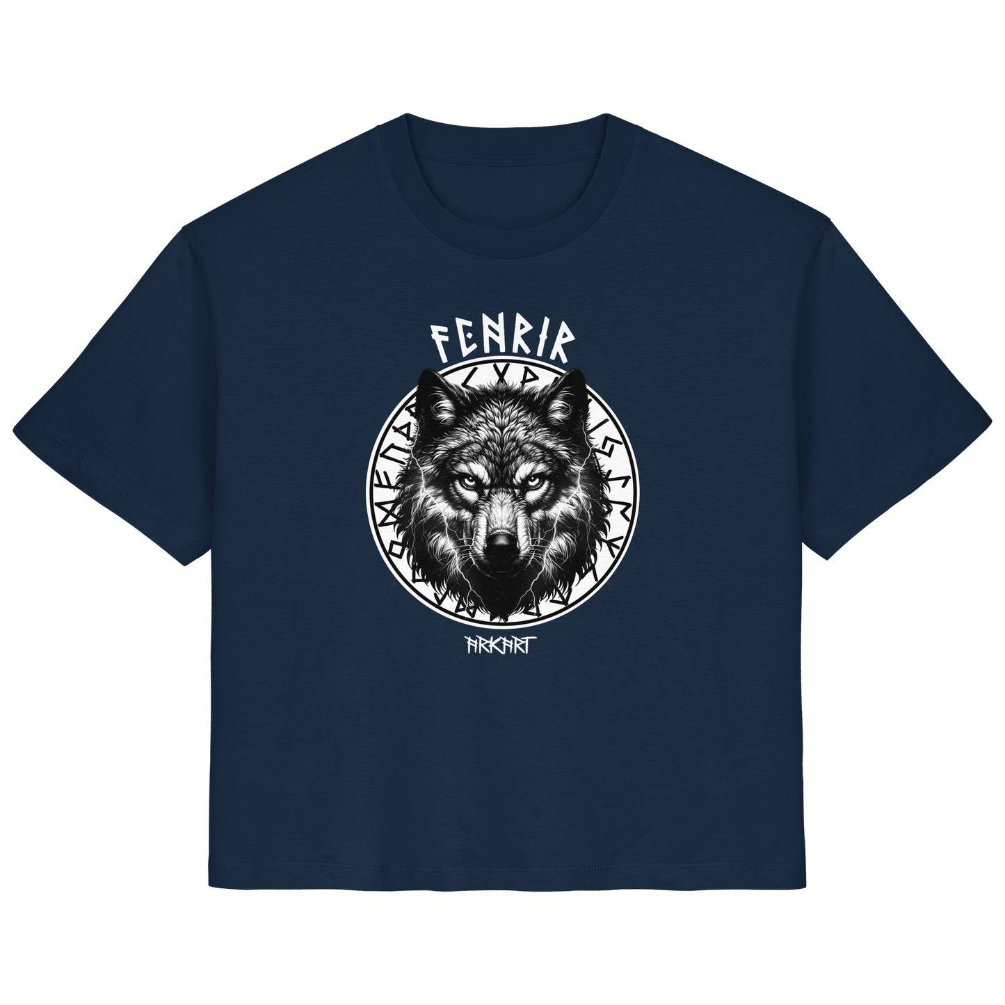 Fenrir Runenkreis - Shirt Damen Regular Fit