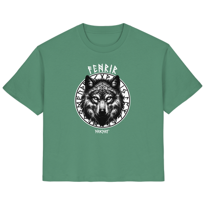Fenrir Runenkreis - Shirt Damen Regular Fit