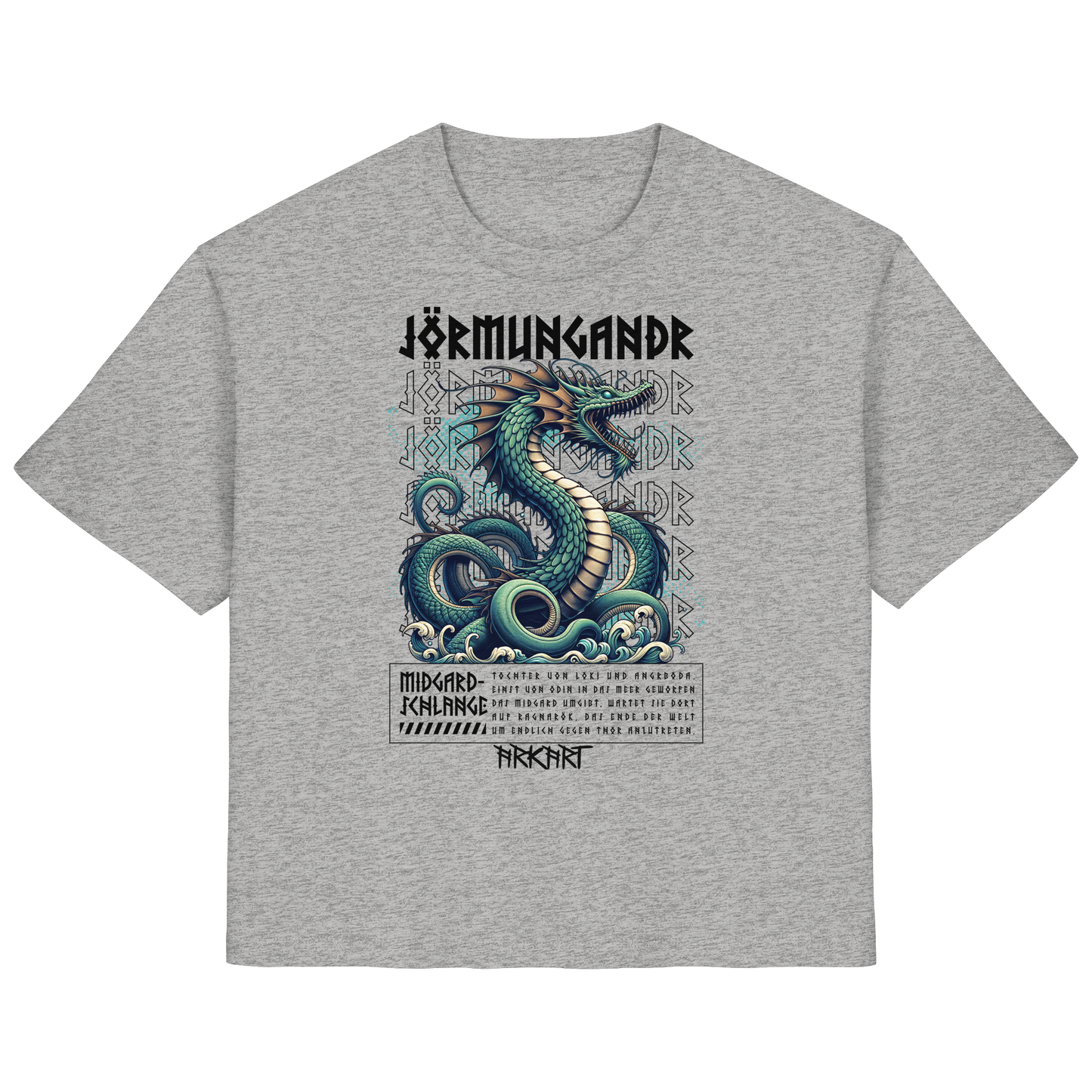 Jörmungadr - Shirt Damen Regular Fit