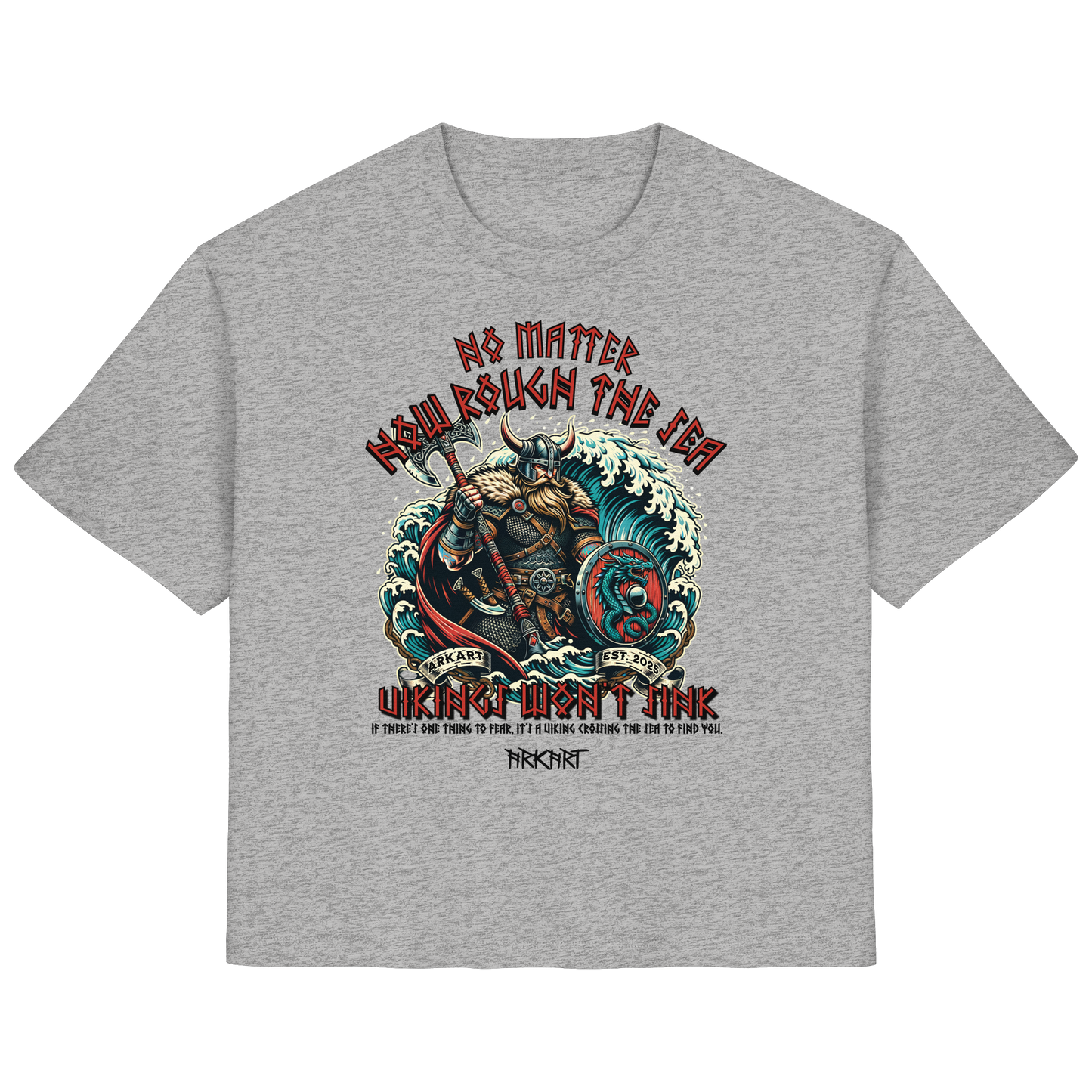 No matter how rough the sea - Shirt Damen Regular Fit