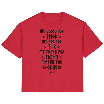 My Blood For Thor... - Shirt Damen Regular Fit