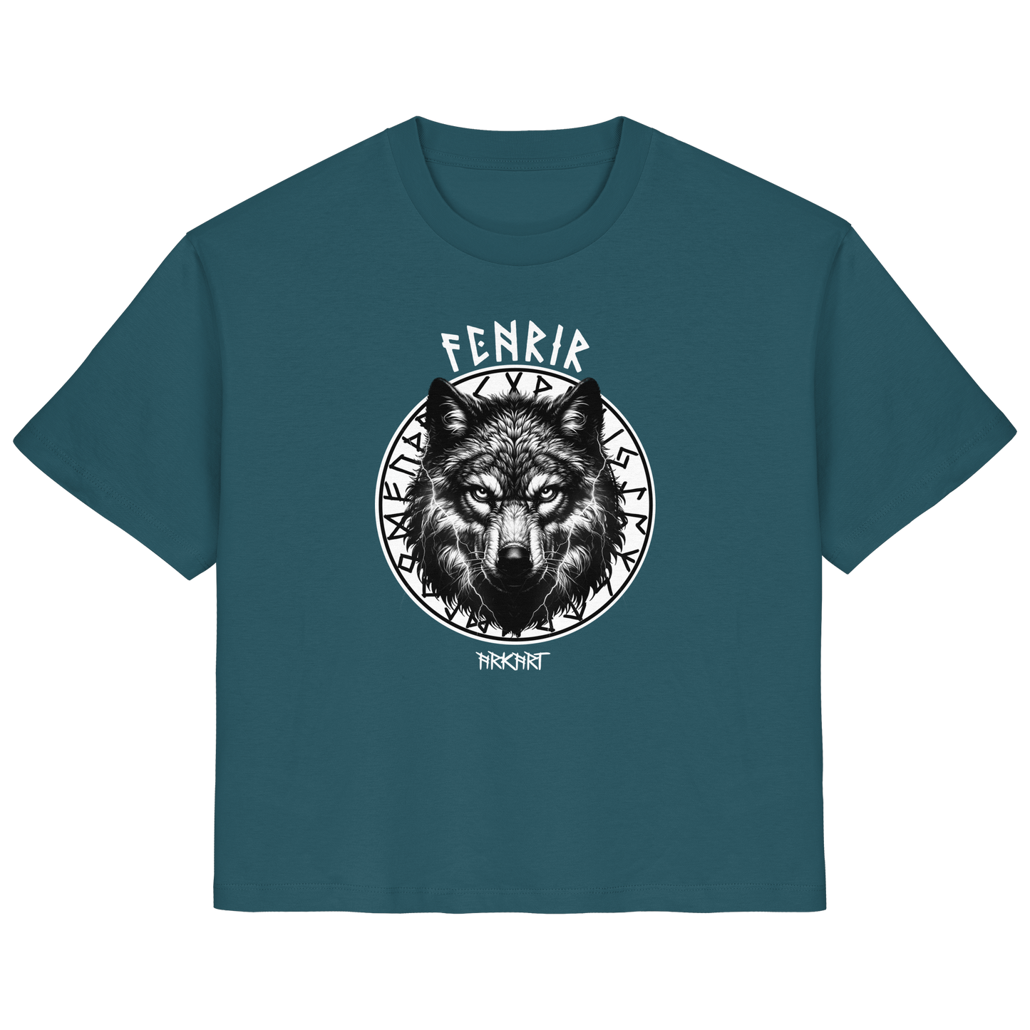 Fenrir Runenkreis - Shirt Damen Regular Fit
