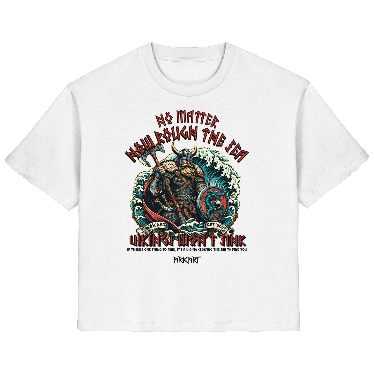 No matter how rough the sea - Shirt Damen Regular Fit