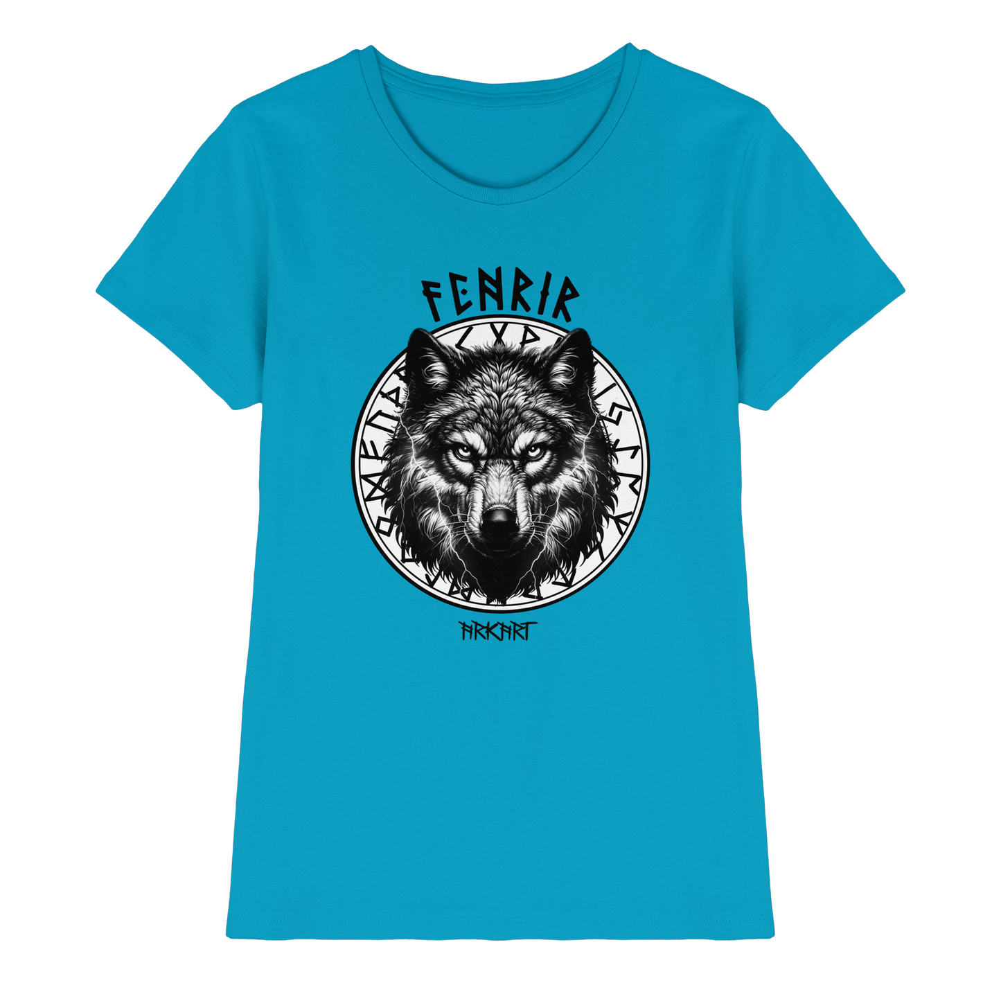 Fenrir Runenkreis - Shirt Damen Fitted Cut