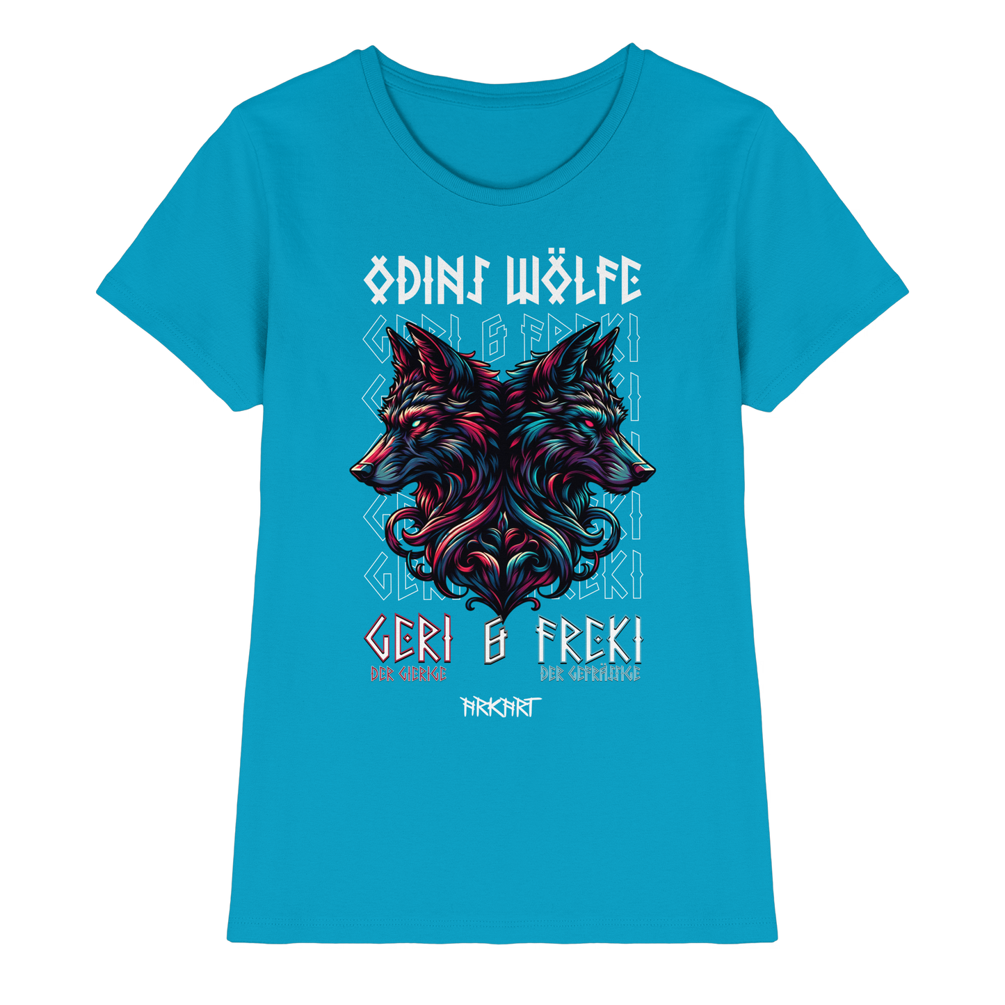 Geri & Freki - Shirt Damen Fitted Cut