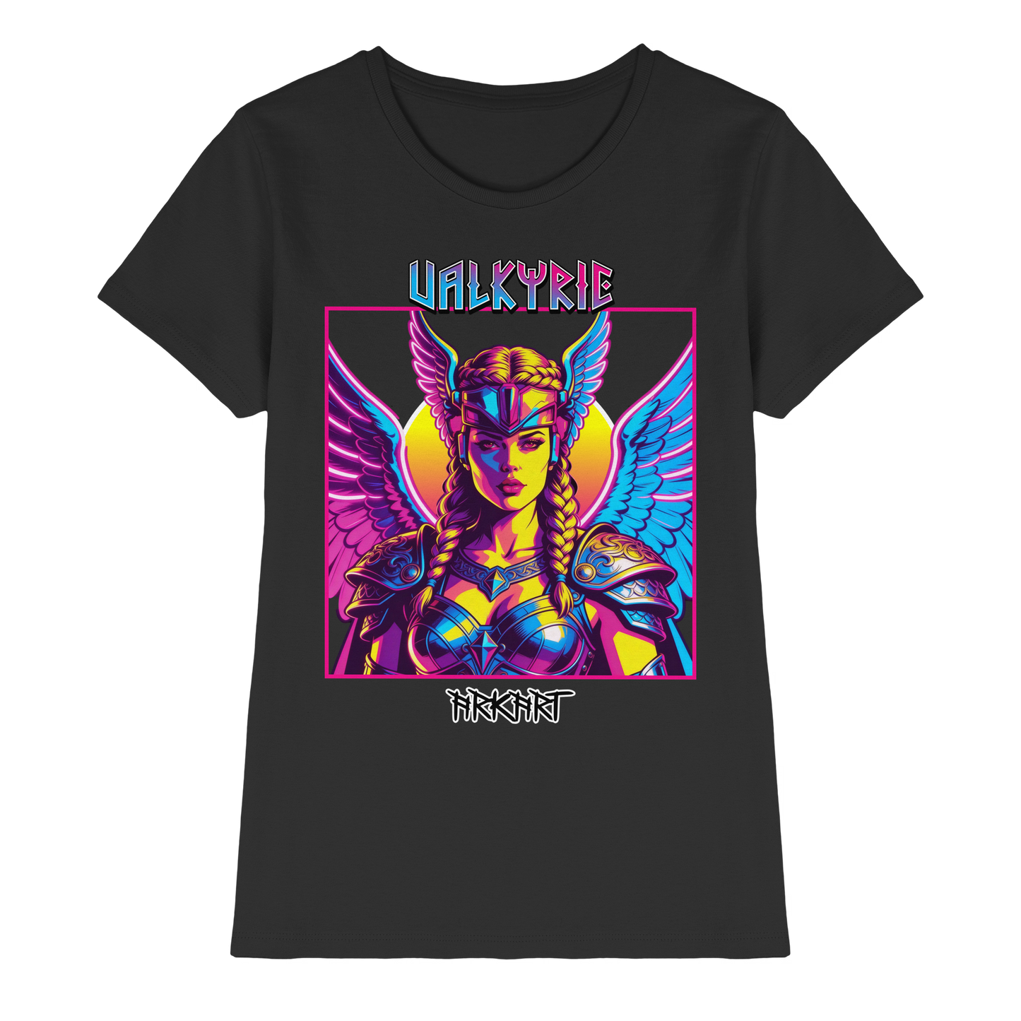 Valkyrie Neon - Shirt Damen Fitted Cut