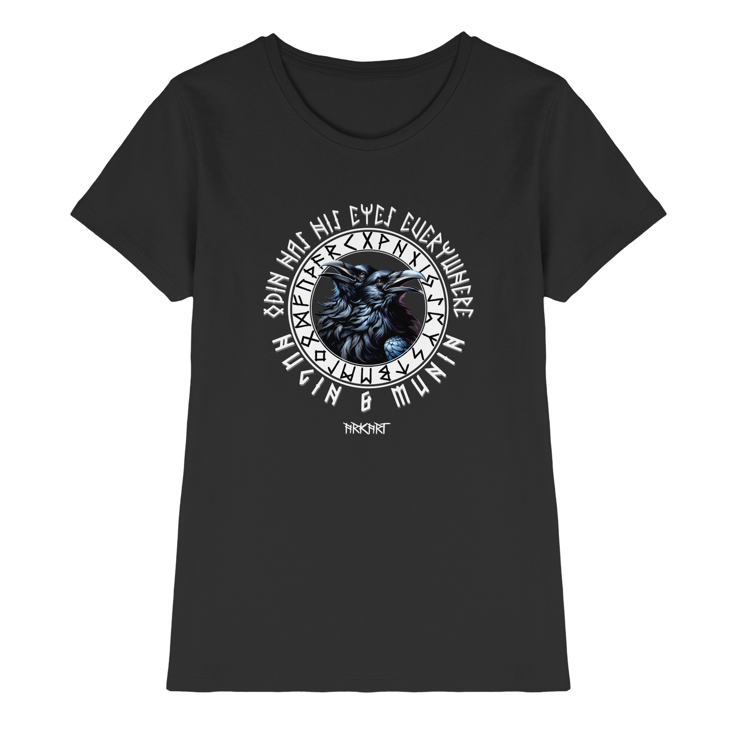 Hugin & Munin - Shirt Damen Fitted Cut