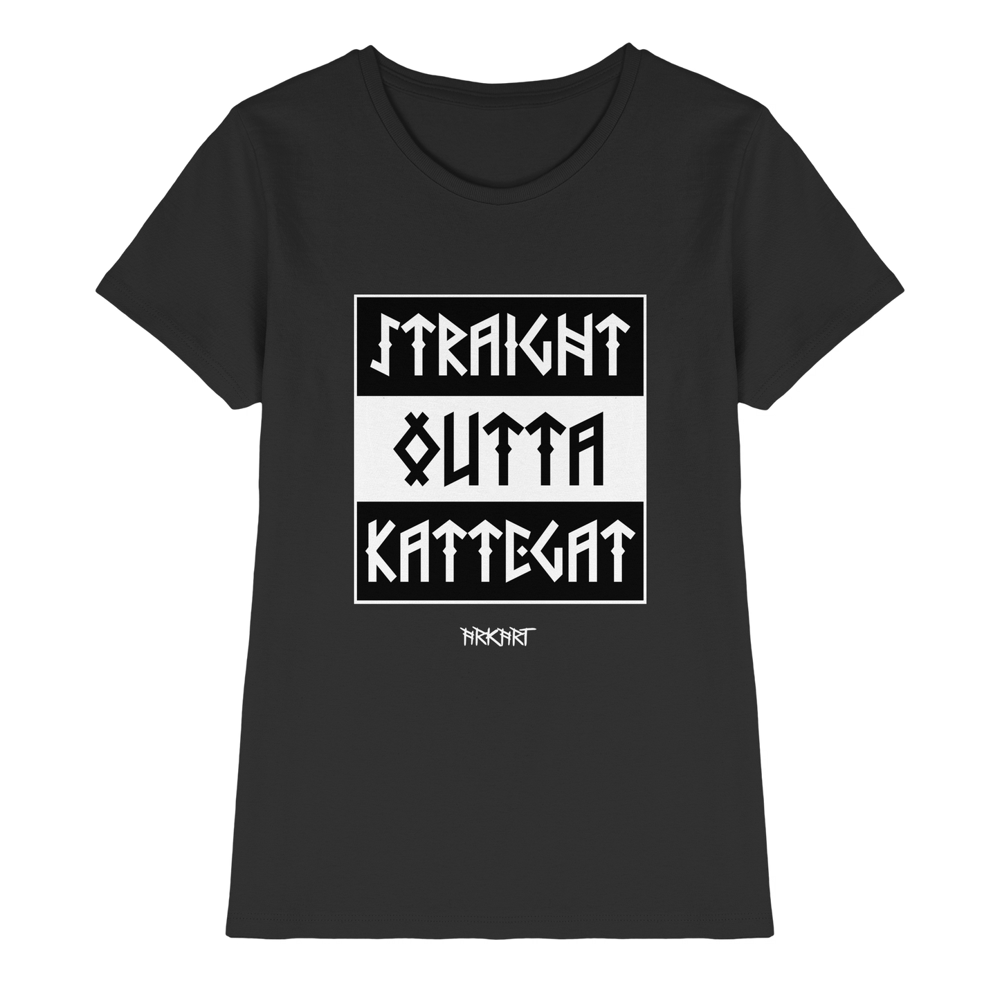 Straight outta Kattegat - Shirt Damen Fitted Cut