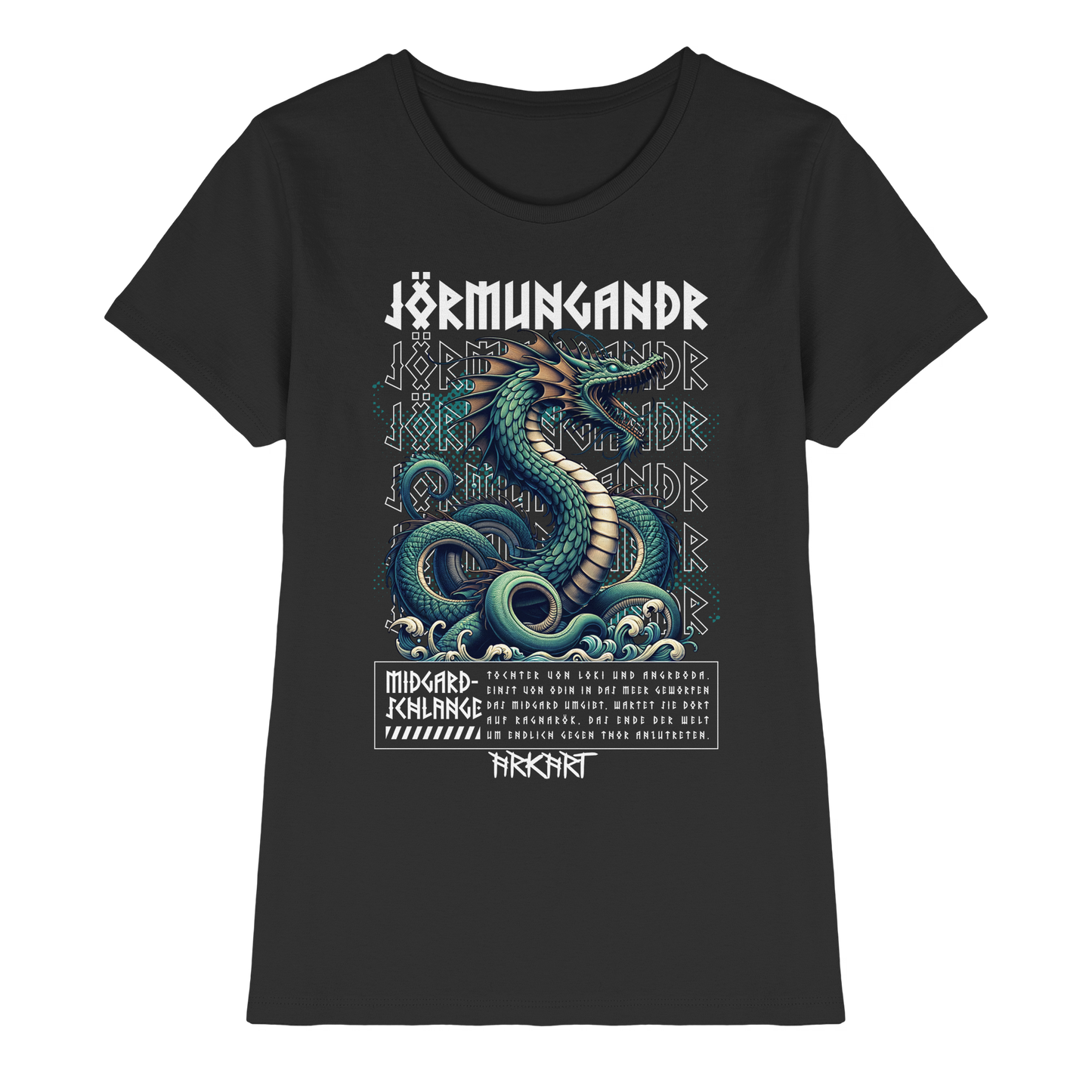 Jörmungadr - Shirt Damen Fitted Cut