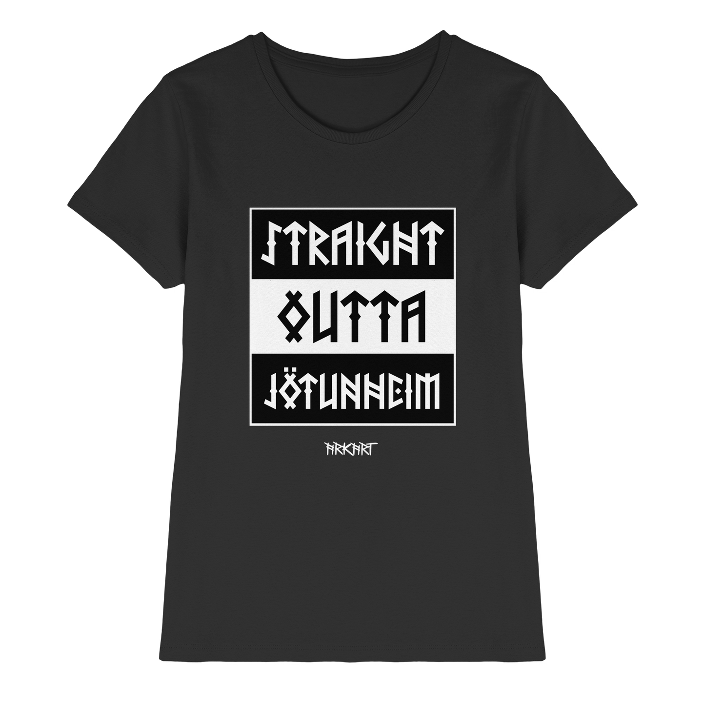 Straight outta Jötunheim - Shirt Damen Fitted Cut