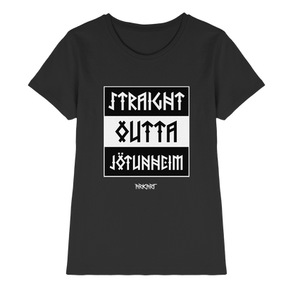 Straight outta Jötunheim - Shirt Damen Fitted Cut