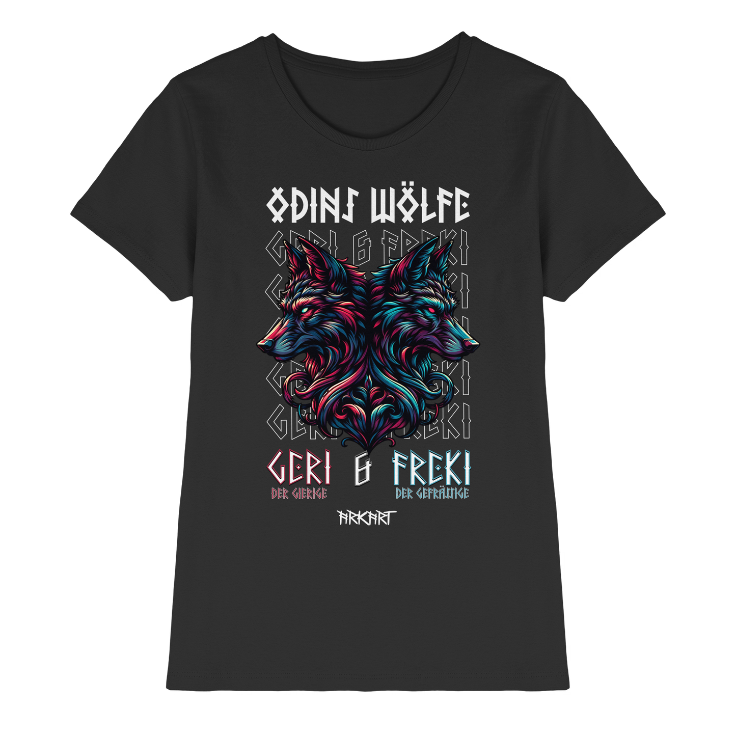 Geri & Freki - Shirt Damen Fitted Cut