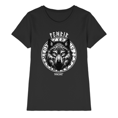 Fenrir Runenkreis - Shirt Damen Fitted Cut