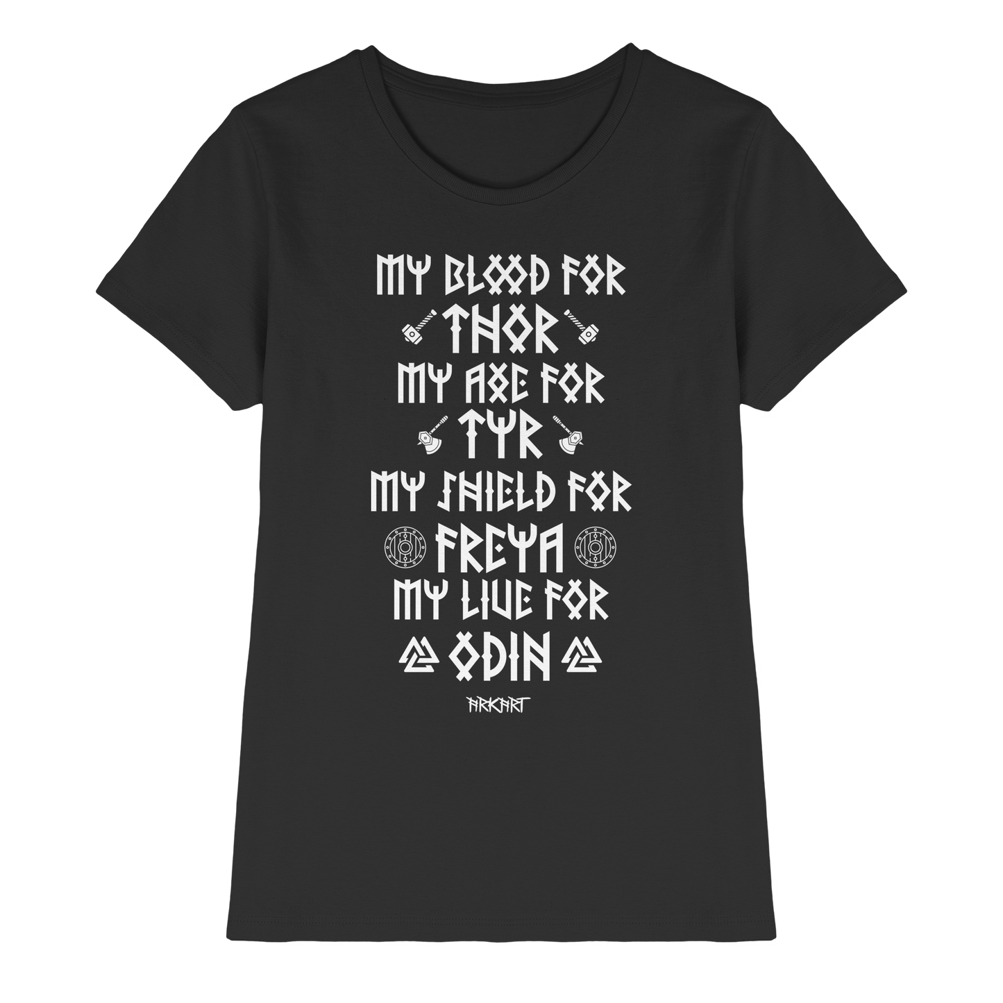 My Blood For Thor... - Shirt Damen Fitted Cut