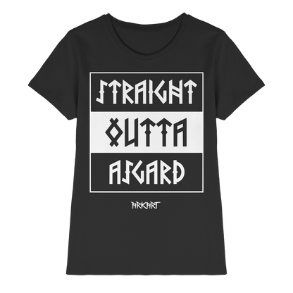 Straight outta Asgard - Shirt Damen Fitted Cut