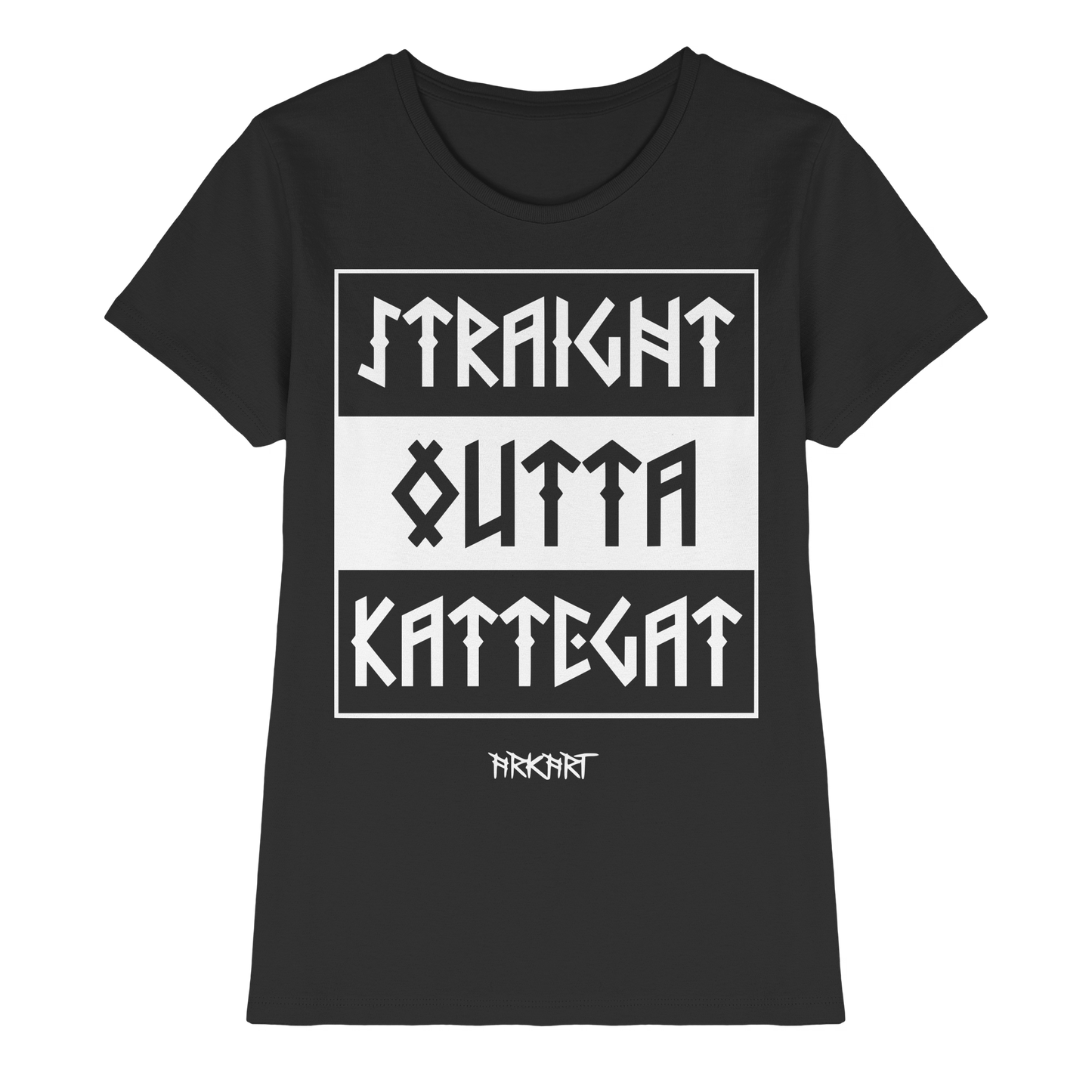 Straight outta Kattegat - Shirt Damen Fitted Cut