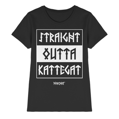 Straight outta Kattegat - Shirt Damen Fitted Cut