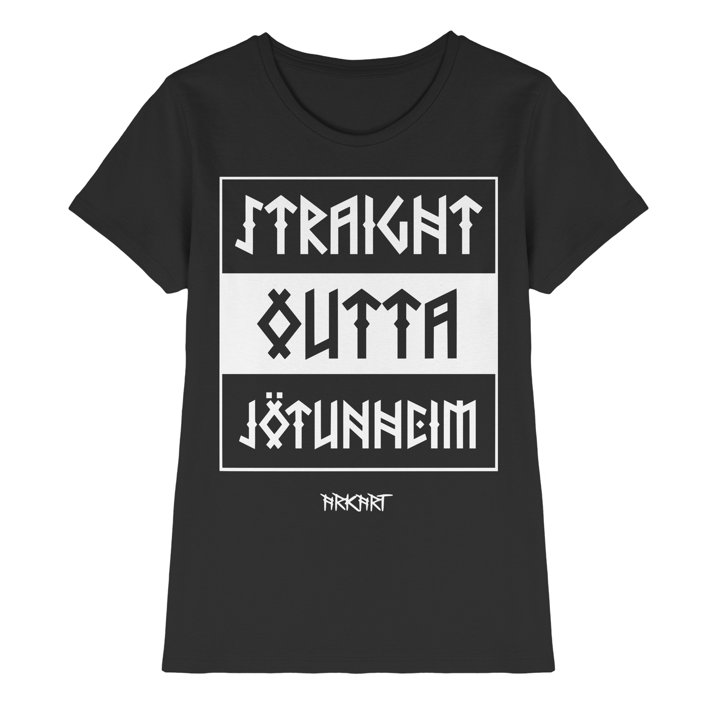Straight outta Jötunheim - Shirt Damen Fitted Cut