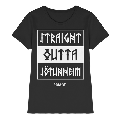 Straight outta Jötunheim - Shirt Damen Fitted Cut