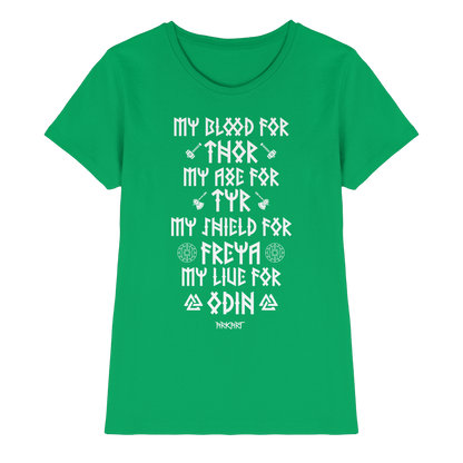 My Blood For Thor... - Shirt Damen Fitted Cut