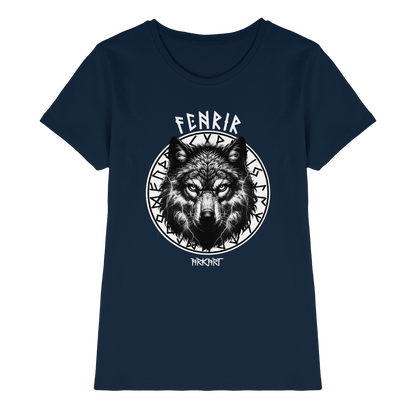 Fenrir Runenkreis - Shirt Damen Fitted Cut