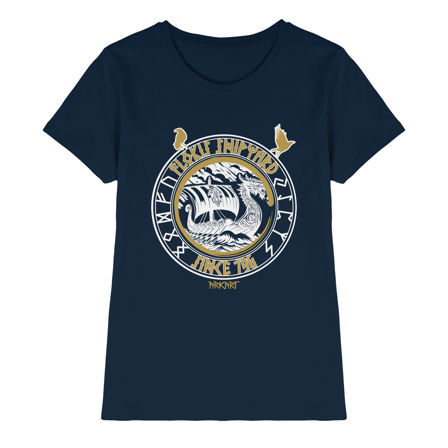 Flokis Shipyard - Shirt Damen Fitted Cut