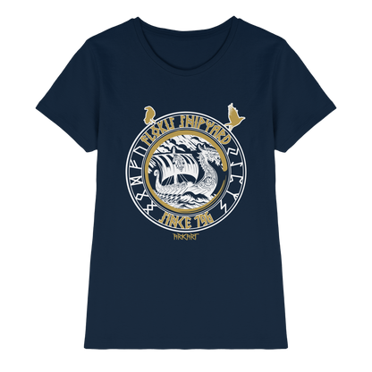 Flokis Shipyard - Shirt Damen Fitted Cut