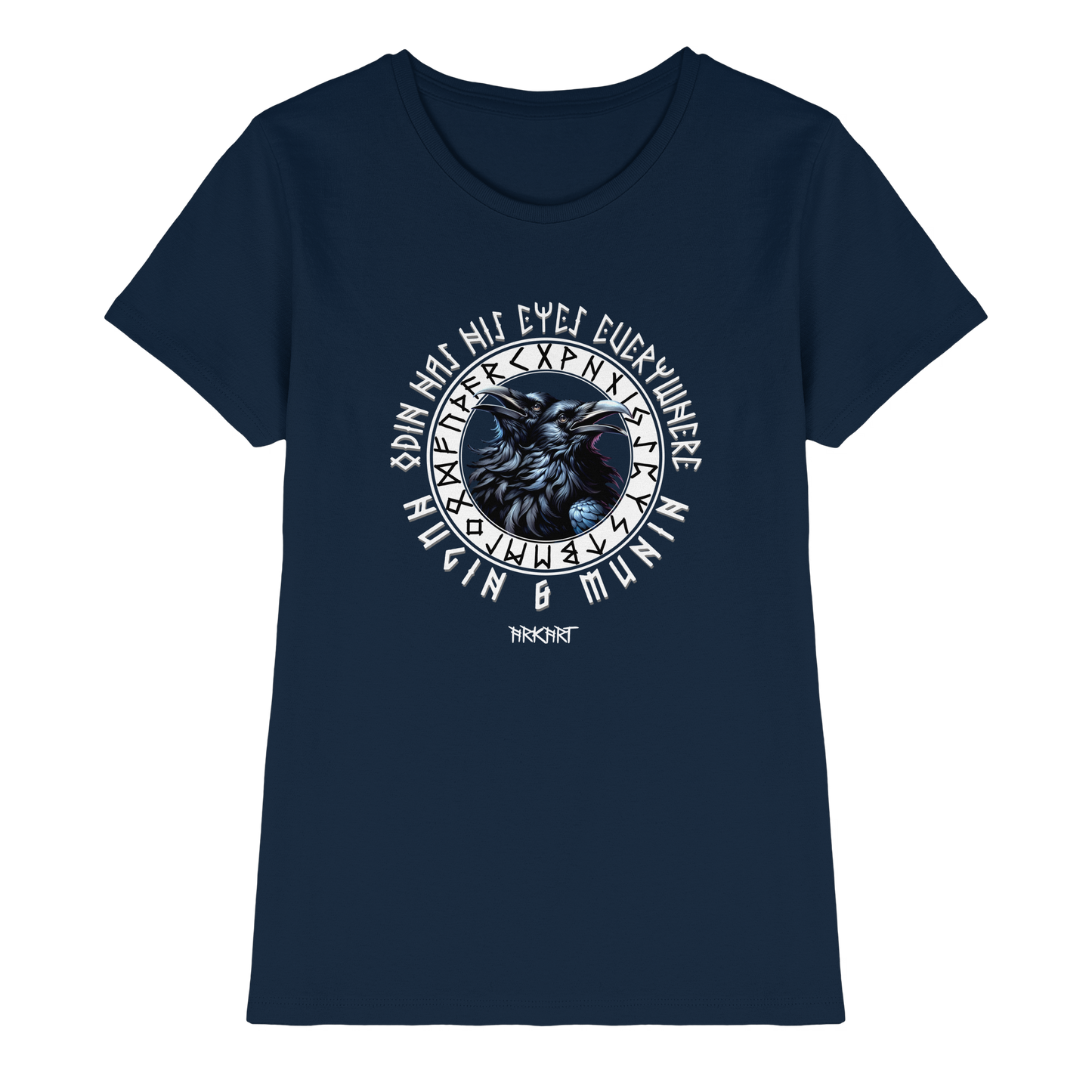 Hugin & Munin - Shirt Damen Fitted Cut