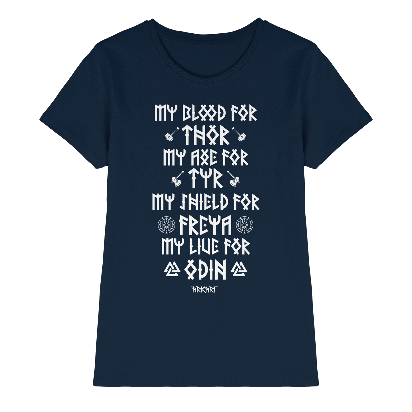 My Blood For Thor... - Shirt Damen Fitted Cut