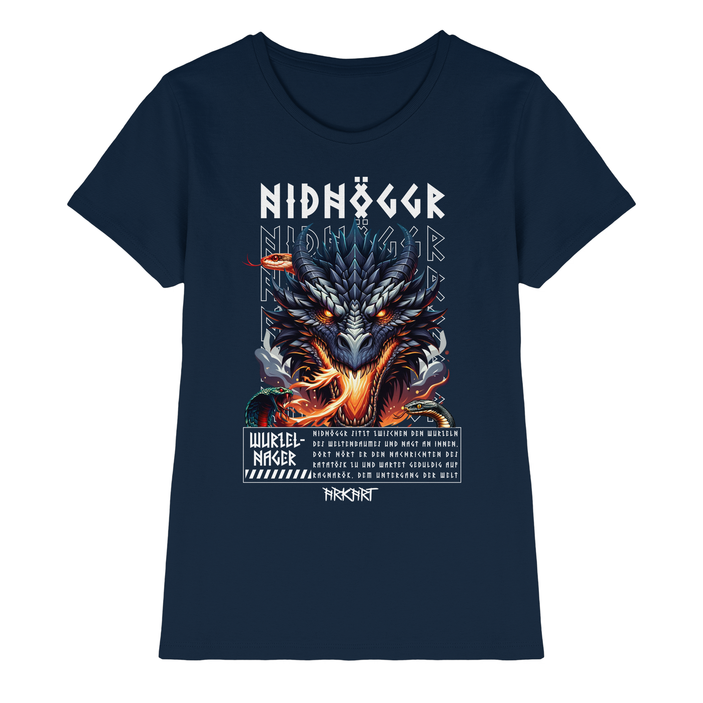 Nidhöggr - Shirt Damen Fitted Cut