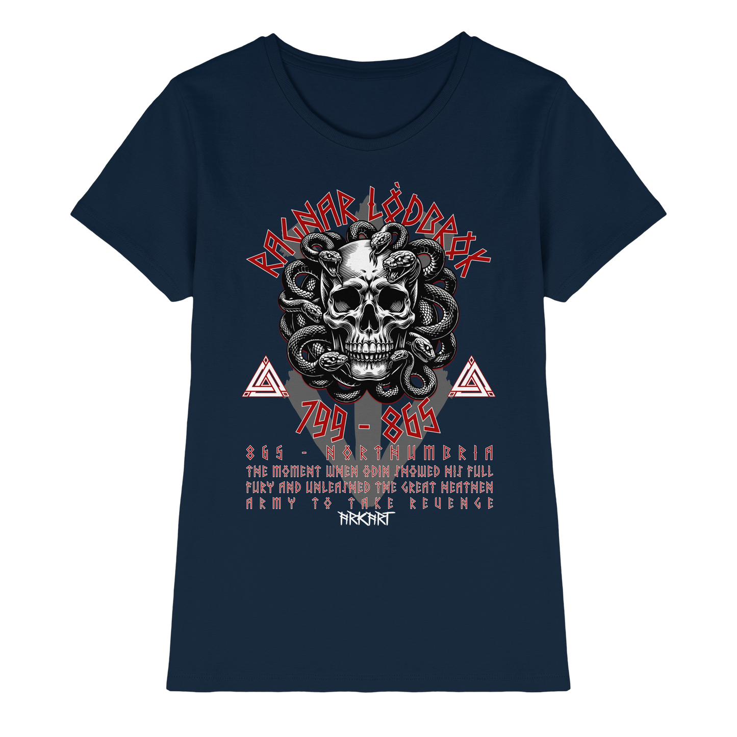 Ragnar in Northumbria - Shirt Damen Fitted Cut