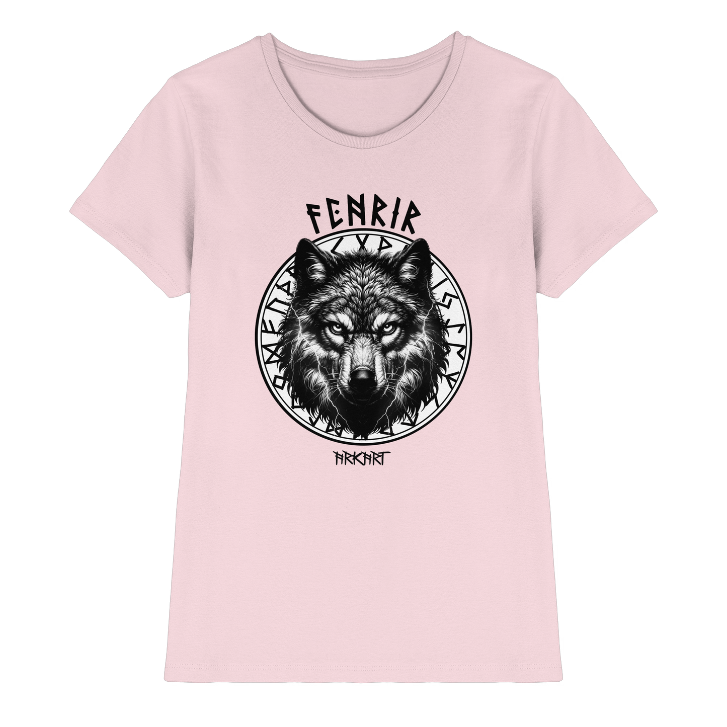 Fenrir Runenkreis - Shirt Damen Fitted Cut